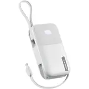 ALOGIC 10K 20W Tandem Powerbank with USB-C & Lighting (White)