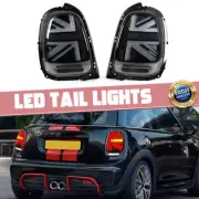 2Pcs LED Tail lights For Mini Cooper F55 F56 F57 2014-2022 Union Jack Rear Lamps (for: Mini)