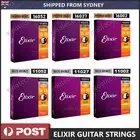 Elixir Acoustic Guitar Strings Phosphor 16052 16027 16002 11052 11027 11002 AU