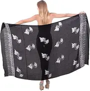 [LA LEELA] Women Beachwear Bikini Cover up Swimwear Bathing Suit Wrap 20 ONE Size