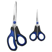 Kobalt 2-Piece Stainless Steel Scissors Set Non Slip Can Be Sharpened Durable