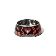 AFL Essendon Bombers Pet Bowl Dog/Puppy 20cm Stainless Steel Food/Drink Feeder