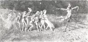 A Scarecrow : Charles Altamont Doyle : 1885 : Archival Quality Art Print