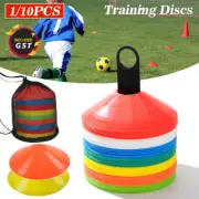 1-20Training Discs Soccer Markers Fitness Exercise Sport Cones Rugby Touch Group