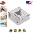 Full Coverage King Mattress Topper Protector with Cooling Straps - Stylish Grey