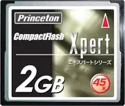 Princeton Technology PCFS-2G 2GB 45X Compact Flash Card (Xpert Series)