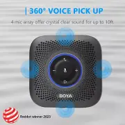 BOYA Bluetooth Speakerphone 360° Voice Pickup Noise Reduction Conference Zoom