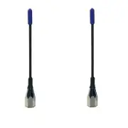 2 X AXIS CB UHF RADIO ANTENNA AERIAL WHIP SHORT FLEXIBLE