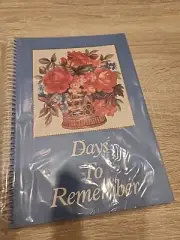 1989 Lillian Vernon 3442 Days To Remember Book