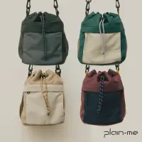 在飛比找蝦皮商城優惠-【plain-me】防潑水拼接中型水桶包 COP3030 <