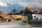 3D Mountain Landscape Wallpaper Wall Mural Removable Self-adhesive 209