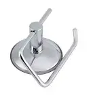 New HO Stainless Steel Bathroom Toilet Suction Cup Paper Roll Holder Bar