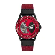 Fossil Marvel LE Deadpool Limited Edition Watch LE1196SET