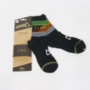 Leatt MTB Socks Unisex S/M 38-42 Black CoolMax Mid Calf