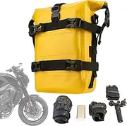 Bar Bag Motorcycle - Crash Bar Pouch Frame Bag Luggage Pack | Large Capacity, Waterproof, Travel Waterproof Panniers, Motor Side Bags