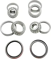 DOUQANG 10Pcs Front Wheel Bearing & Seal Kits for 1999-2007 Ford F-250 F-350 Super Duty Econoline Ford E-250 Econoline for Ford E-250 Econoline Club Wagon for Ford E-350 Econoline