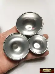 M01165 MOREZMORE 3 Sizes Aluminum Round Semi-sphere Ball Mold or Mixing Cups