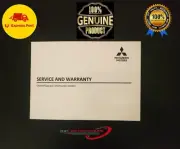 BRAND NEW GENUINE MITSUBISHI TRITON SERVICE LOG BOOK WARRANTY, HANDBOOK