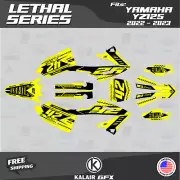 Graphics Kit for YAMAHA YZ125 (2022-2023) YZ 125 Lethal Series - Yellow