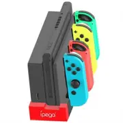 9186 Charger Charging Dock Stand Station Holder For Nintendo Switch Joy Con Game Console Controller Black Chargers & Charging Docks