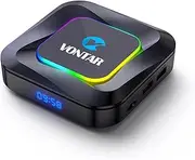 CHROX 2023 New Android TV Box 13.0, V0NTAR R3 Android Box RK3528 Quad-Core Cortex-A53 CPU, 4K 2.4G/5G Wi-Fi HDR10+ Bluetooth 5.0 100M Ethernet USB 2.0 Set Top Box,4gb+64gb