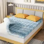 3-Inch 7-Zone Twin Memory Foam Mattress Topper, Cooling Gel Mattress Topper w...