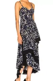 3.1 Phillip Lim Pleated Ruffle Dress Size 2 NWT