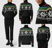 POLO RALPH LAUREN Rollkragen Pullover Sweater Turtleneck Strick-Pulli Jumper M