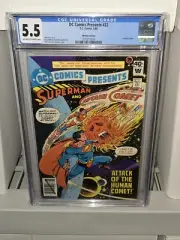 DC Comics Presents #22 Captain Comet Whitman Variant CGC Universal Grade Comic