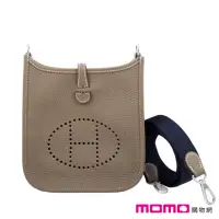 在飛比找momo購物網優惠-【Hermes 愛馬仕】mini Evelyne 16cm 