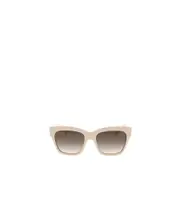 Logo sunglasses 55 Nude