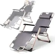 Zero Gravity Lounge Chair, Padded Zero Gravity Lawn Chair Anti Gravity Lounge Chair Adjustable Recliner Outdoor Camping Chair for Poolside Backyard Beach Support 150kg/330lbs (B 2) Lounge Chair (Colo