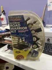 Zip-Linq Retractable Notebook Road Warrior Kit, Notebook Light, USB Mouse, NEW