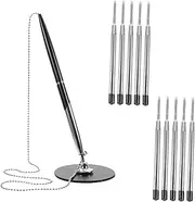 BCOATH Metal Writing Pen Multi-purpose Fidget Pen Quick Dry Ink Suitable for Office Hotel