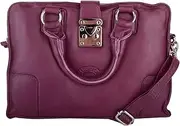 [Valita] Womens Soft Premium Leather Hand Bag/Shoulder Bag with Detachable Strap