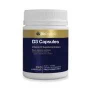 Bioceuticals D3 Vitamin D Strong Bones Healthy Immune System 60/240 Capsules