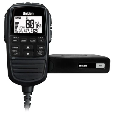Uniden UHF CB Radio 5W Mini Compact X66