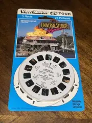 Sealed Universal Studios Hollywood CA Rare Set 2 view-master 3 Reels Pack