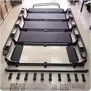 Compatible for Benz W464 G500 G55 G63 2019-2024 4X4 Alloy Steel Car Roof Rack Flat Roof Travel Frame Box Rear Trunk Roof Ladder(with Skylight)