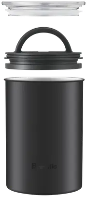 Breville The Bean Keeper Coffee Canister - Black Truffle