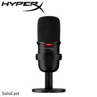 在飛比找有閑購物優惠-HyperX SoloCast USB 電競麥克風 黑 4P