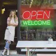 Open Welcome Signs for Business Ultra Bright LED Neon Open Sign 22 Inch Light...