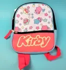 Nintendo Kirby Mini Backpack Pink Pattern Straps 10" Purse New