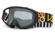 New VonZipper Porkchop Kennedy Goggle, Black, Smoke Mirror Lens, One Size