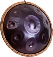 Handpan 440HZ in D Minor 9 Notes 18 Inch Steel Handpan Drum Steel Tongue Drum St