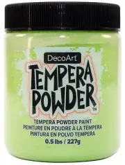 DecoArt Tempera Powder 0.5lb-Leaf Green