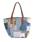 Marc Jacobs Denim Patchwork Wingman Tote Bag MSRP: $450.00