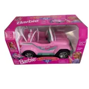 Vintage 1998 Barbie Radio Control RC 4x4 Jeep Remote Mattel Car RARE NIP