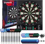 Electronic Dart Board, LED Display Automatic Scoring Dartboard Sets for Adults w