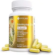 Precision Patient Outcomes | Virus Resist Daily Multivitamin for Immune Support | with Vitamins C, D, K, Zinc and Quercetin | 60 Vegan Capsules